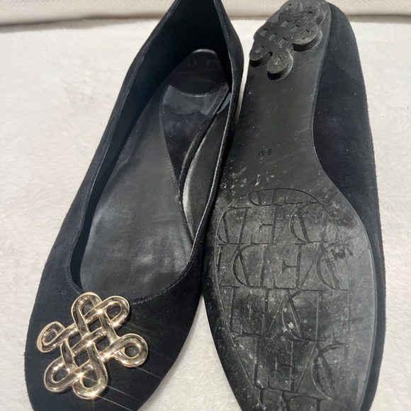 Diane con Furstenberg Leather Ballet Flats - Picture 6 of 6